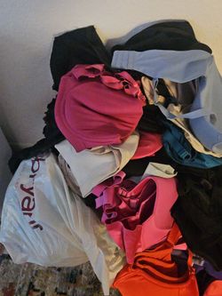Big box of plus size bras and body shapers