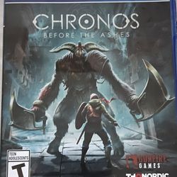 CHRONOS BEFORE THE ASHES ps4