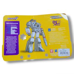 Super 7 Transformers Def Jam G1 Soundwave Special Edition - ReAction Figure Super 7 Transformers Def Jam G1 Soundwave Special Edition - ReAction Figure