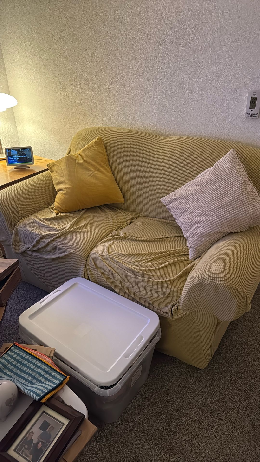Couch For Sale In Renton With Cover Included Like New.