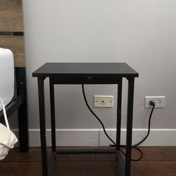 Black nightstands