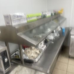6 Trays Food Warmed  And  Frigrator All Commercial 