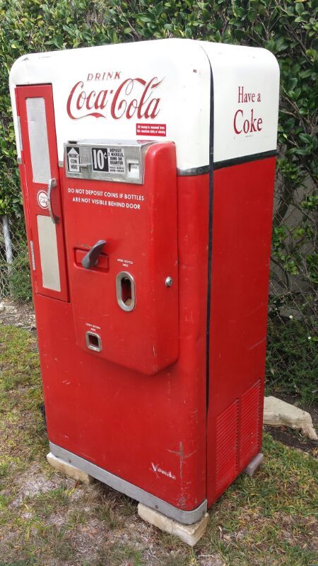 Rare 1959 All Original Vendo 56 Coca-Cola Coke Machine