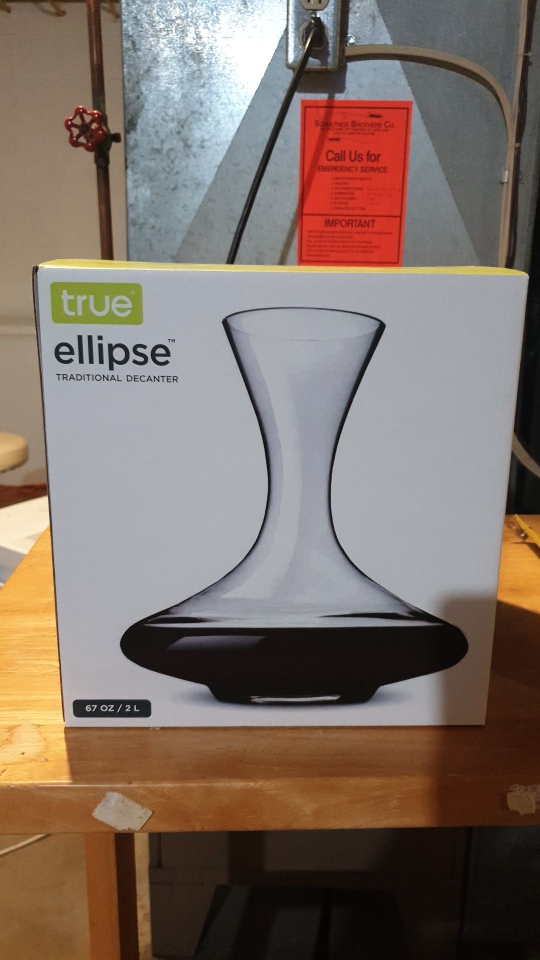 Wine decanter from Macy's