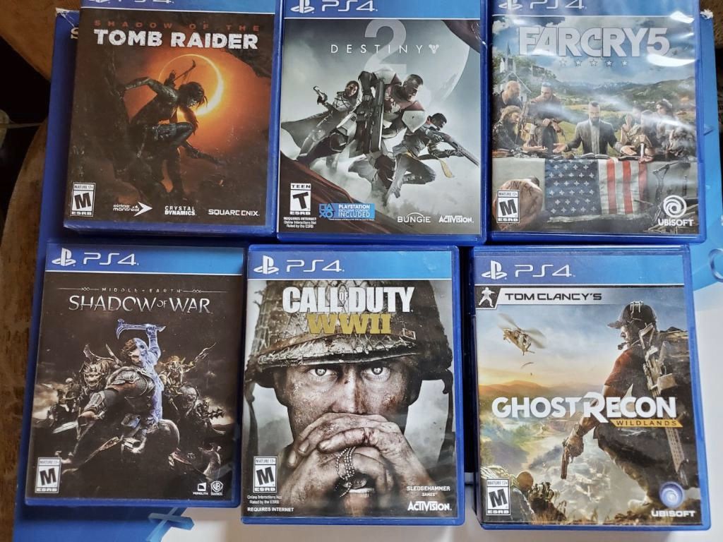 PS4 Pro with 15 games