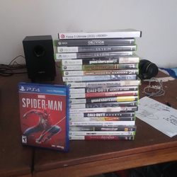 Spider Man PS4 and Xbox 360 Games