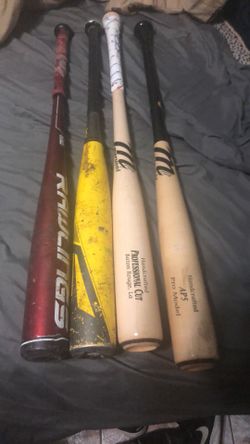Rawlings Vero, 2 Marucci bats, and Nike vapor 360 glove for sale!