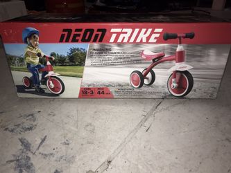 New Neon Trike Bike 
