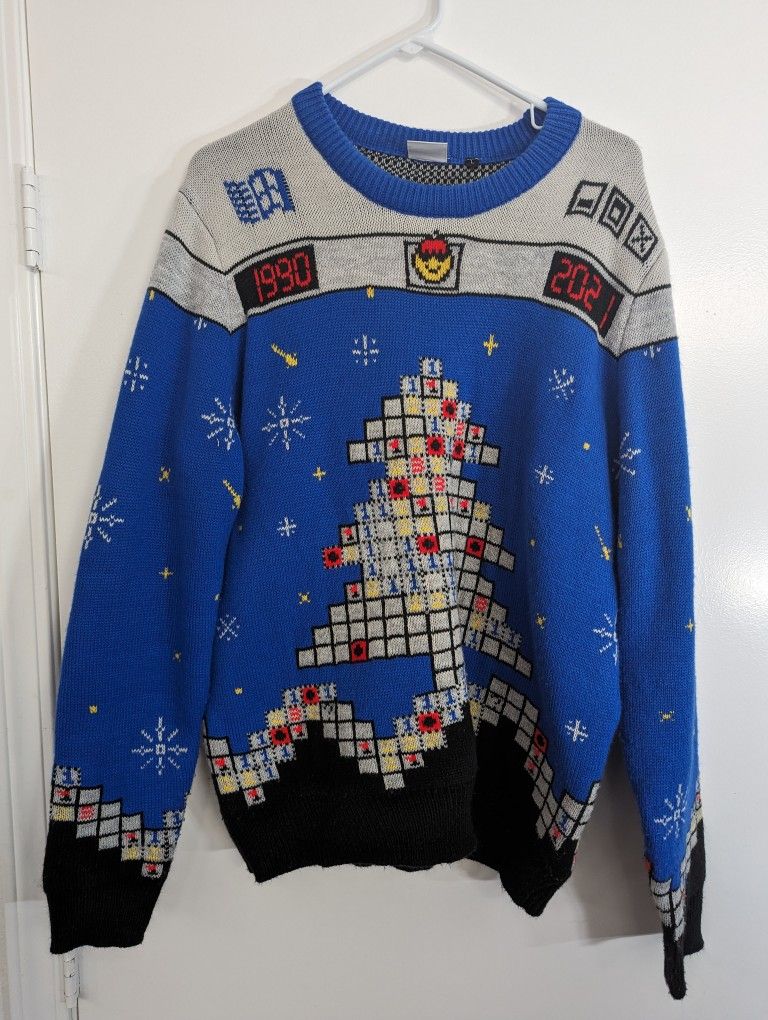 Christmas Jumper Ms Paint Sweater Just Geek Official XBOX