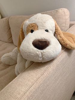 Big size dog stuffed animal cute