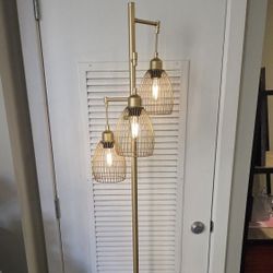 Industrial Style Dimmable Floor Lamp