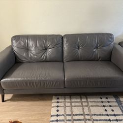 2 Leather Couches