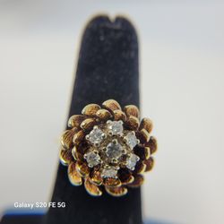 GORGEOUS 14K YG LDS RING