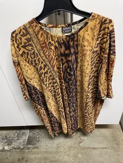 Adrian Karen New York pleated blouse