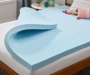 NEW Linenspa LS30KK30GT 3" King Size Gel Infused Memory Foam Mattress Topper New, Open Box, Sealed Package
