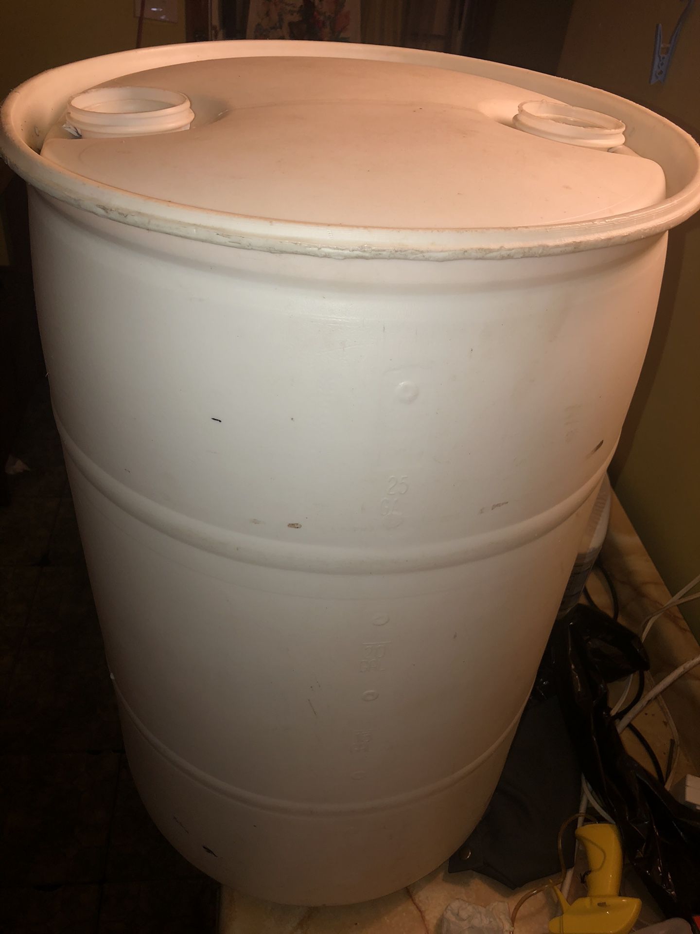 Free 25 Gallon  & 50 Gallon Rain Water Barrels