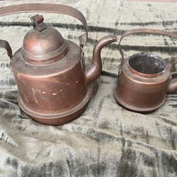 Vintage Copper Pots