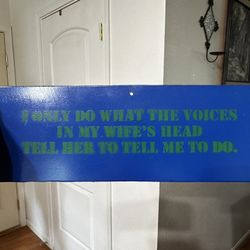 Funny Metal Wall Art Decor Gift 