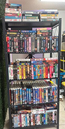 VHS AND DVD SALE TOMORROW 1st Saturday of August