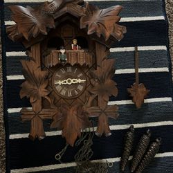 Germany Cuckoo Clock With Mapsa Swiss Musical Movement Der-Frohliche Wanderer