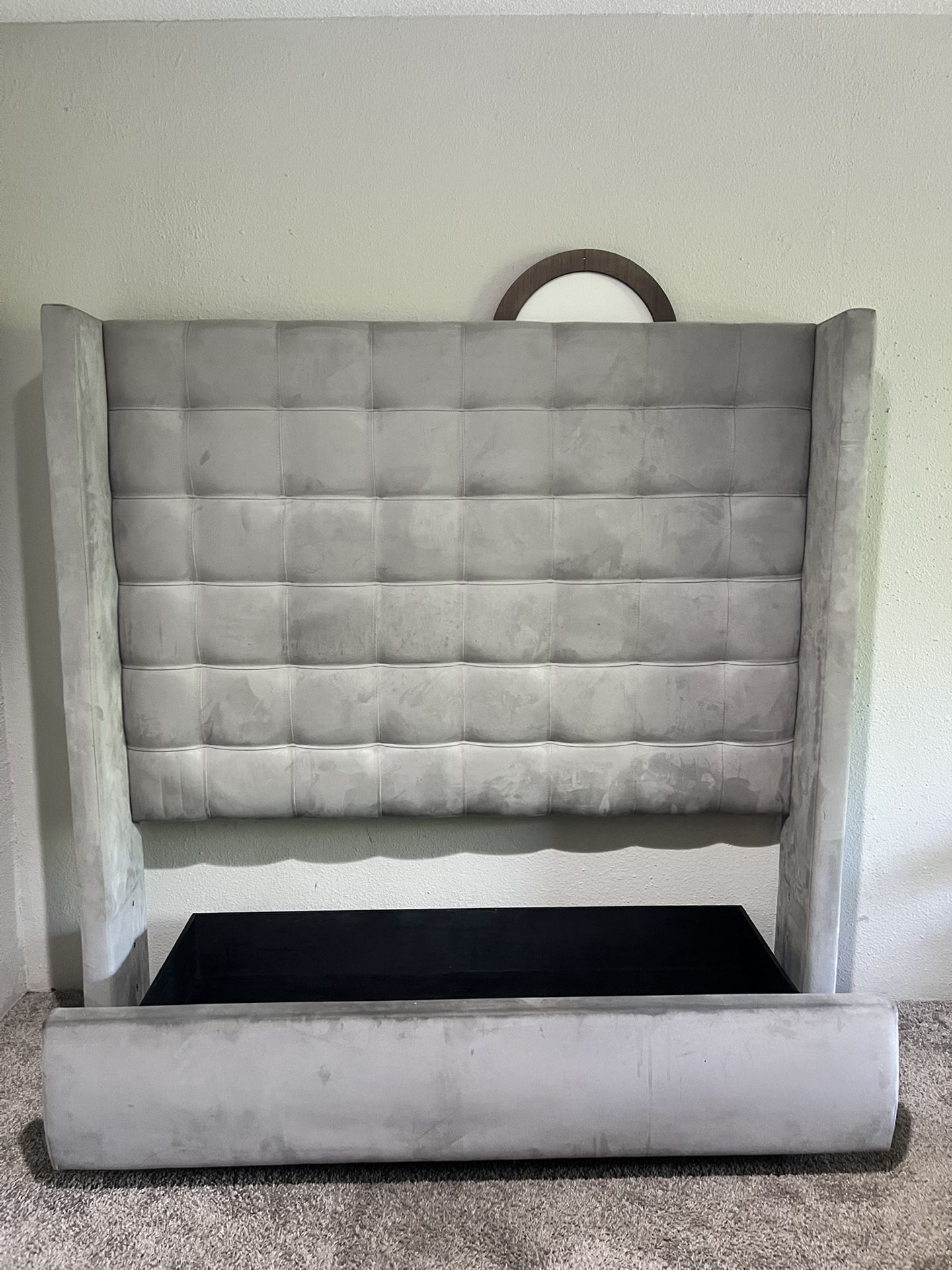 ποΈ Modern Tufted Queen Bed β Ashley Furniture Custom Build w/ Storage Drawer!