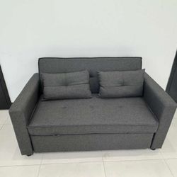 Sofa bed in gray. Ask for the price.
