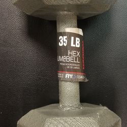 Weider 35 Pound Dumbbell