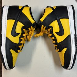  Nike Dunk High Retro- Goldenrod