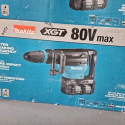 Makita
40V max X2 XGT 80V max Brushless Cordless 28 lb. AVT Demolition Hammer Kit, AWS 4.0Ah
