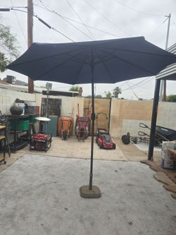 Umbrella with stand
