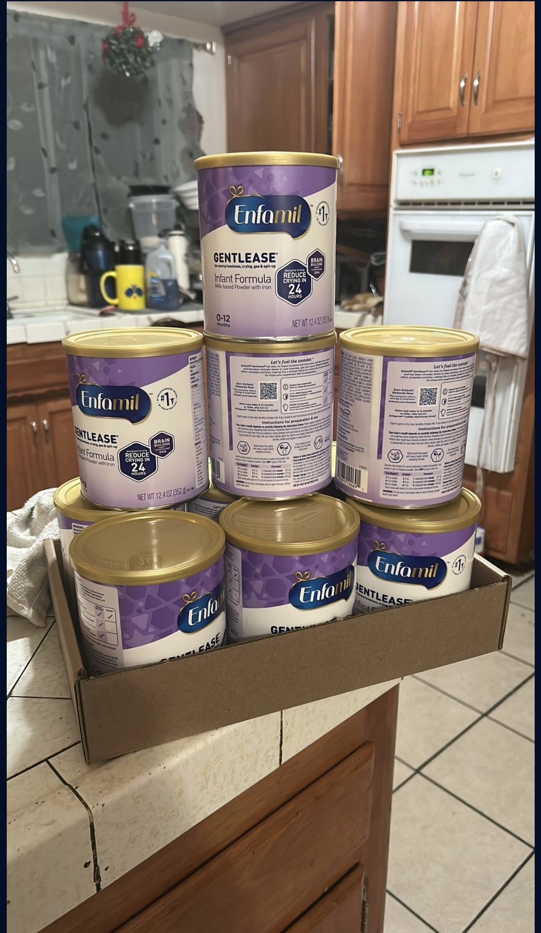 Enfamil Gentlease- 10 Cans For 150$