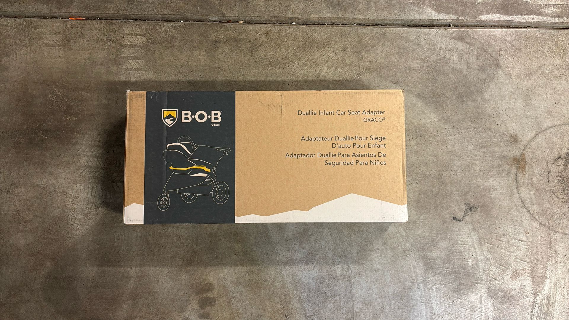 BOB Duallie Infant Car Seat Adapter For Graco Car seats