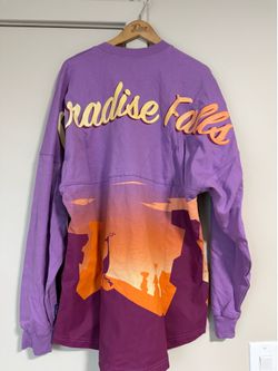 Disney Up paradise falls long sleeve short.  New!