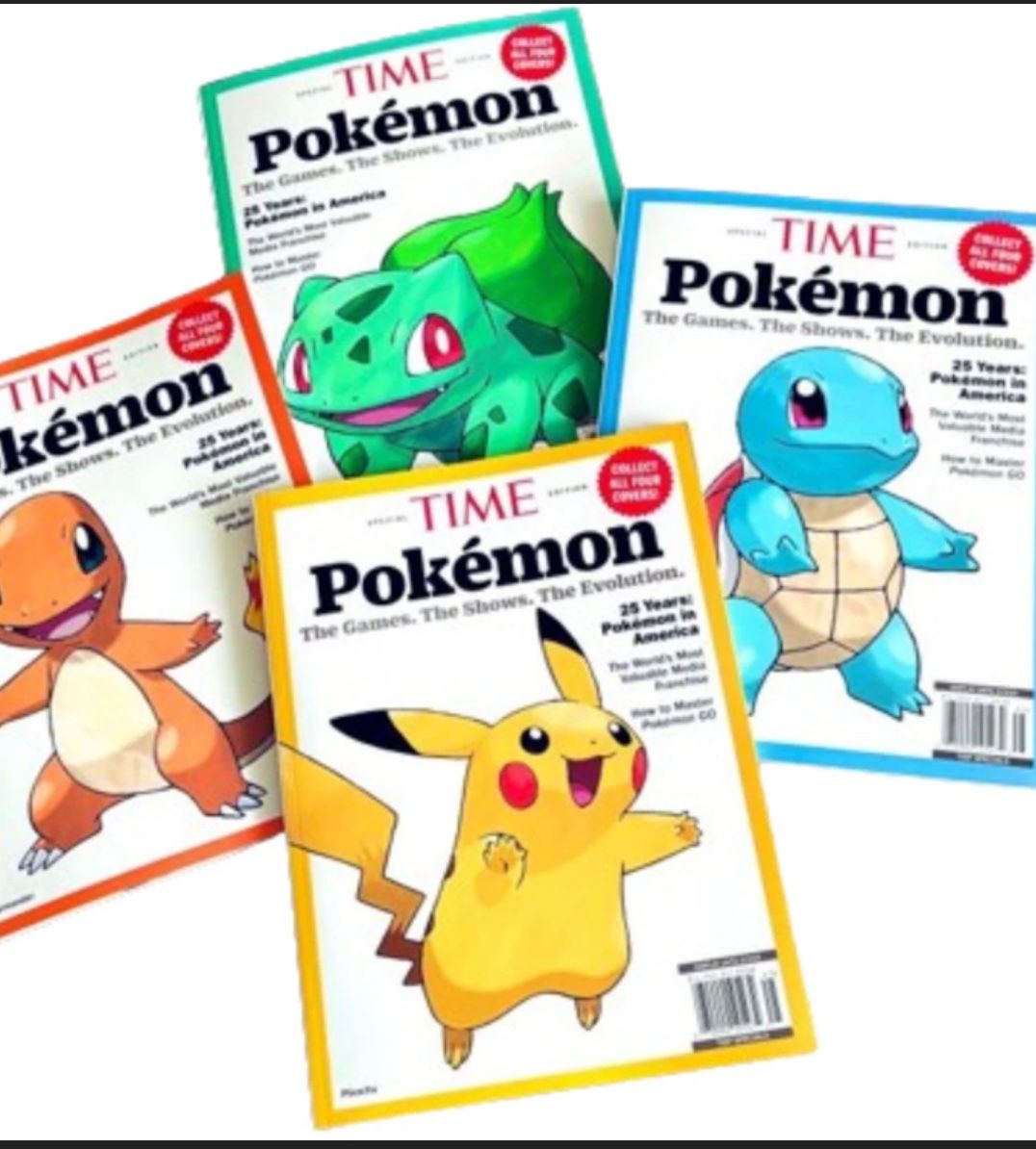 Pokémon Time Collectors Magazines