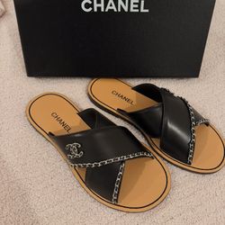 Chanel slippers