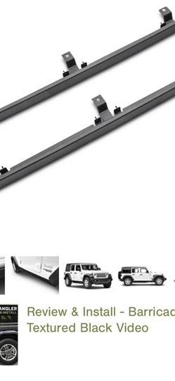 2021 Jeep Wrangler Rock Slides OEM