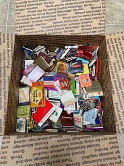 Vintage Matchbook Lot 5 Pounds