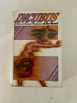 INCUBUS 1976 1st EDITION HARD COVER BOOK