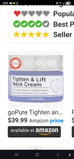 Tighten & Lift Neck Cream 