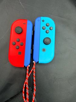 Nintendo Switch Joy-Con Controllers Red and Blue
