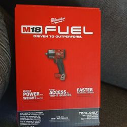 Milwaukee M18 Fuel Impact 1/2 Mid Torque