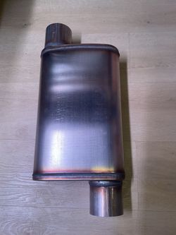 New 409 Stainless Muffler Straight-Through Performance Muffler 3"