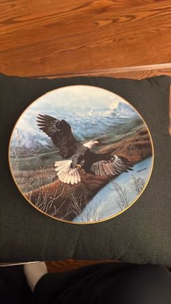 Ceramic plate  FREEDOM by Charles fracé