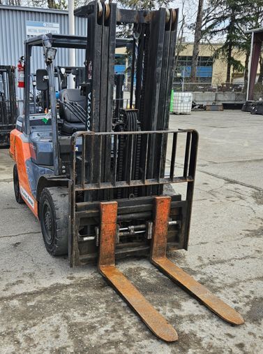 Toyota Diesel 8,000lb Forklift (8FGU35)
