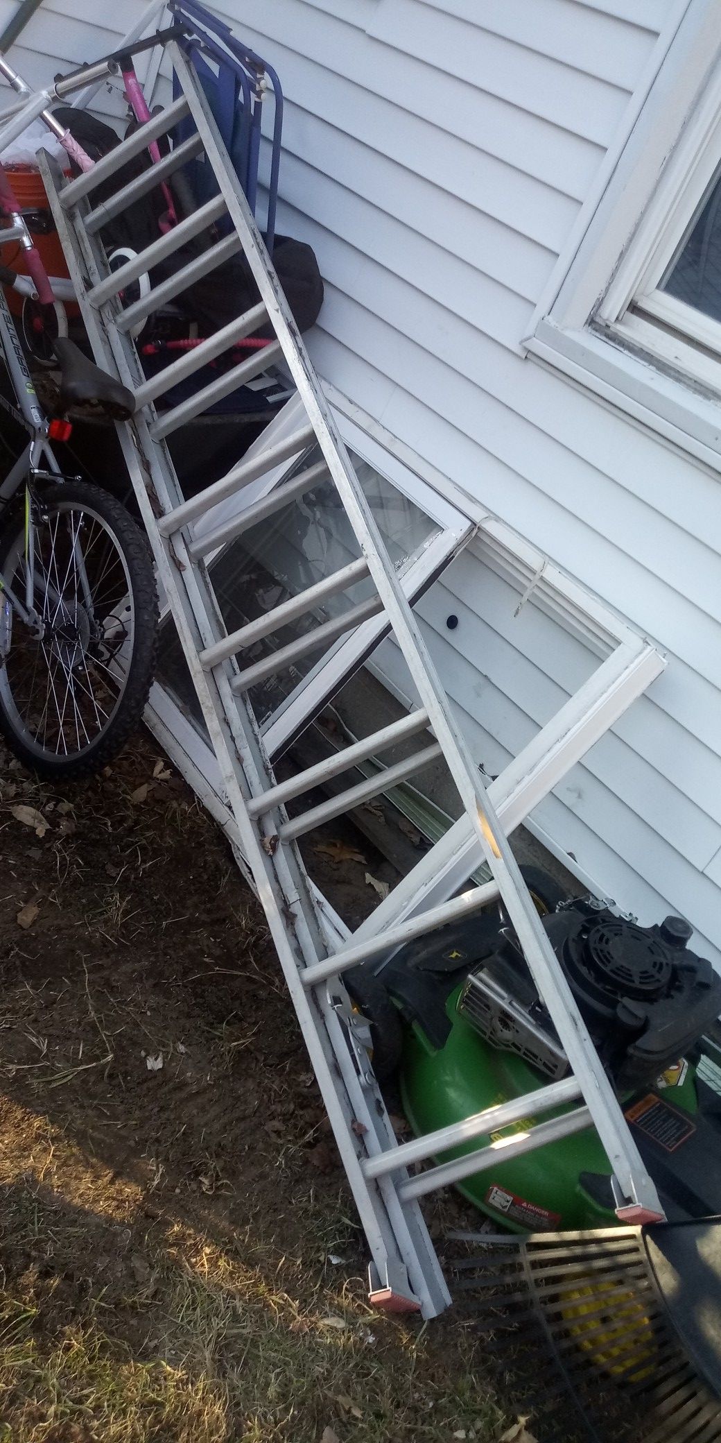 16 ft extension ladder