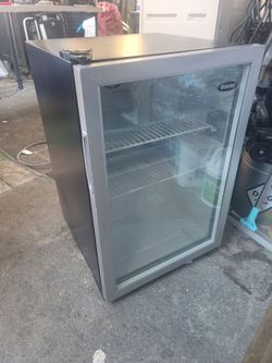 Danby Mini Fridge Glass Door Beverage Cooler