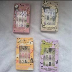 Nightmare Before Christmas Press On Nails Set
