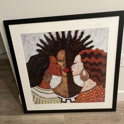 34” X 34” Monica Stewart Painting 