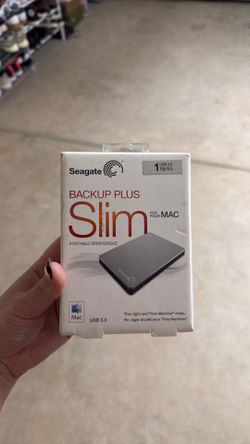 Seagate backup plus slim 1USB