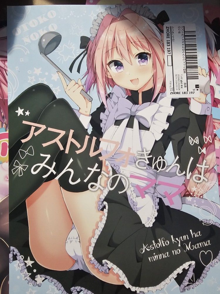 Astolfo Artbook Doujinshi Willing To Negotiate 